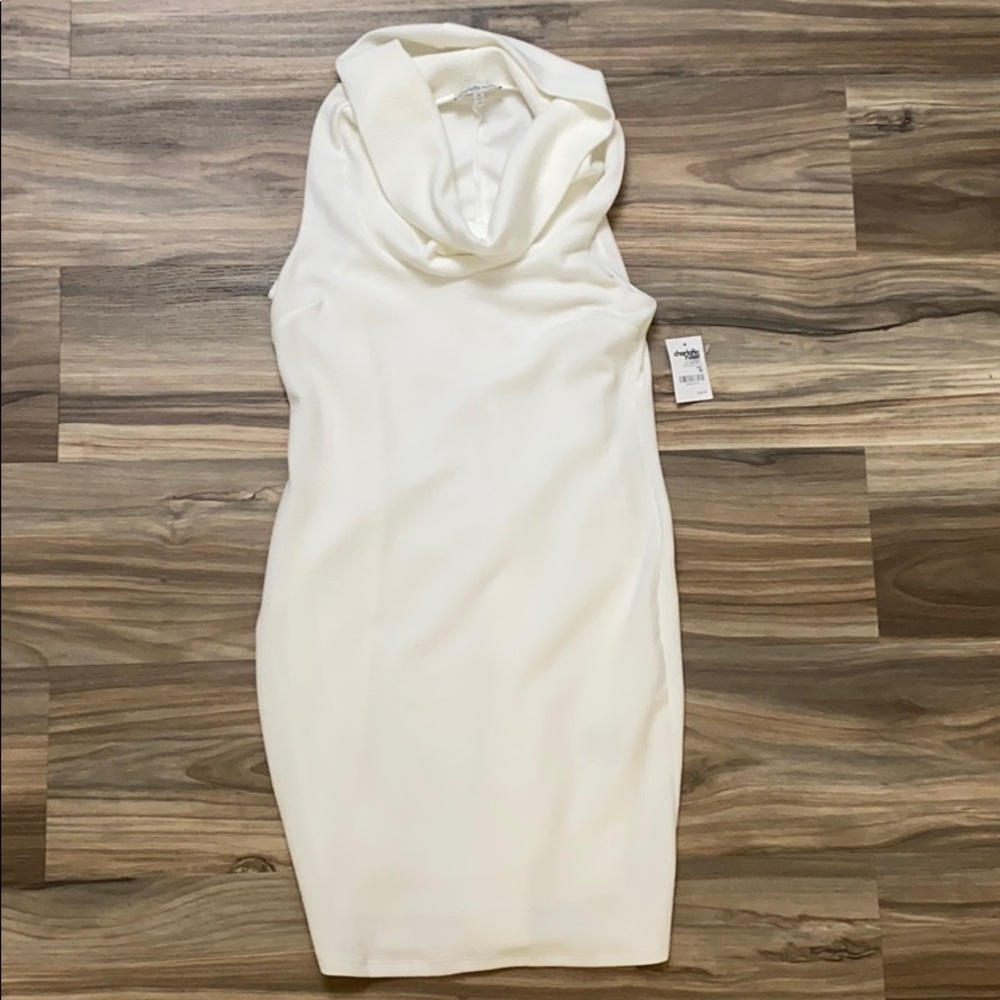 Charlotte Russe cream dress